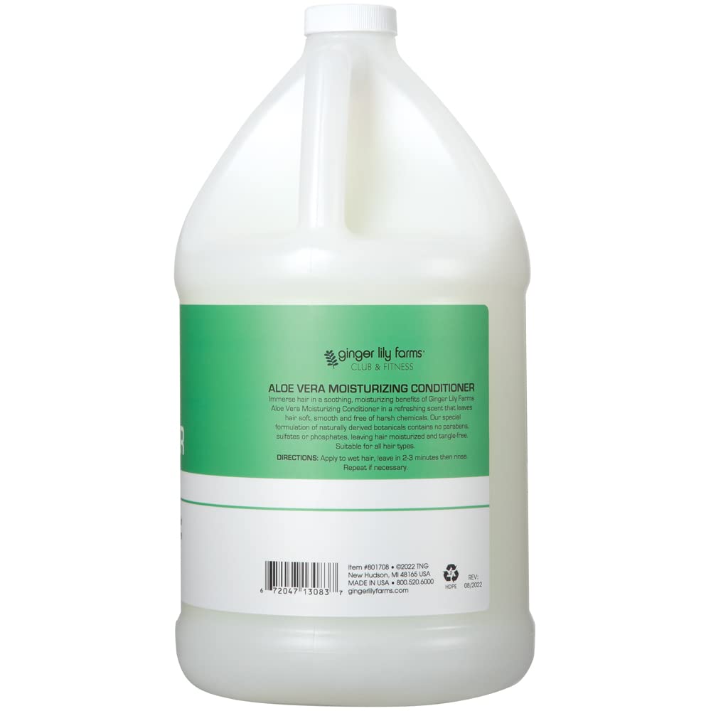 Ginger Lily Farms pouring refill into dispenser for economical benefit