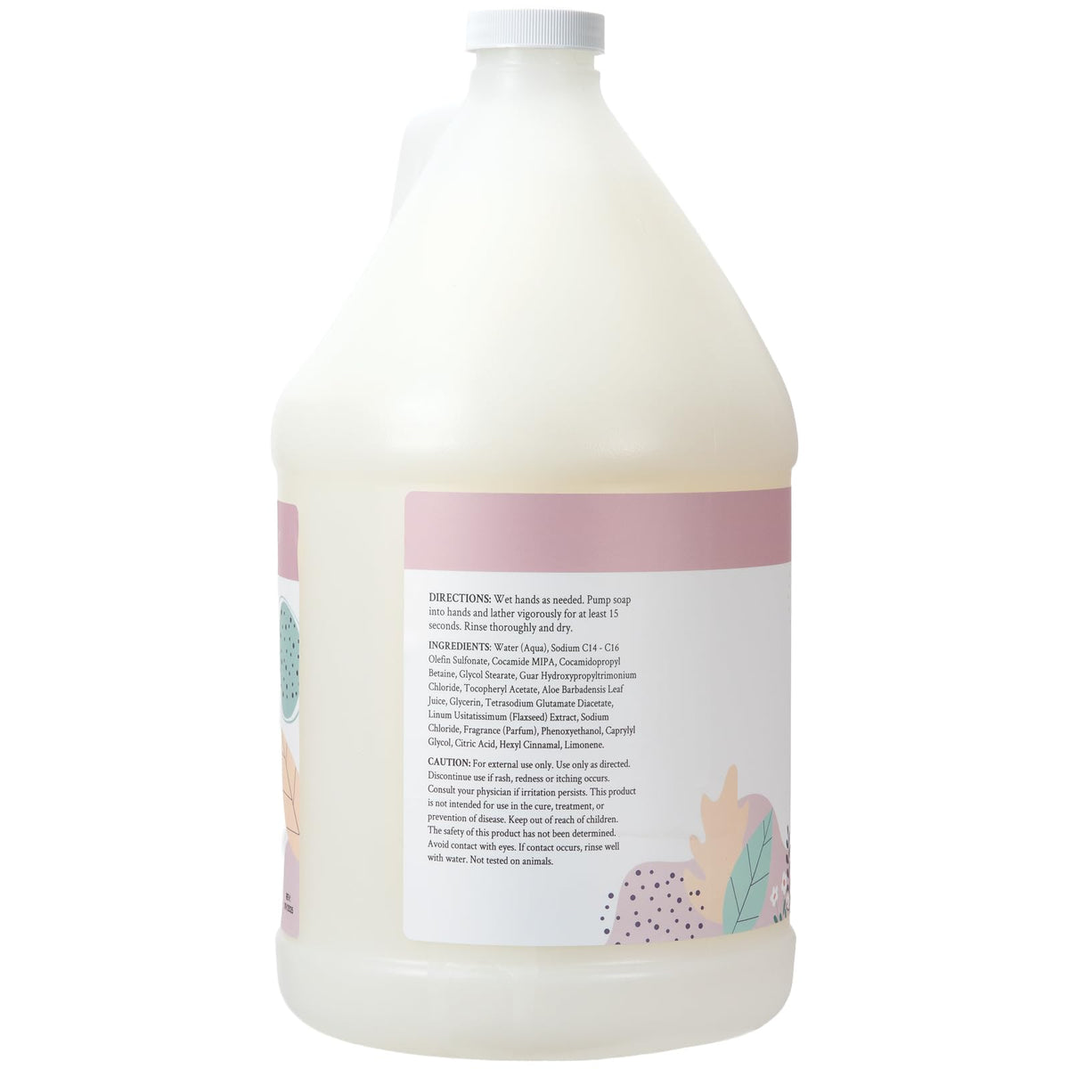 Ginger Lily Farms refill pouring into dispenser demonstrating economical benefit