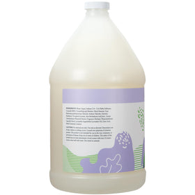Ginger Lily Farms lather in hands demonstrating gentle cleansing and softening