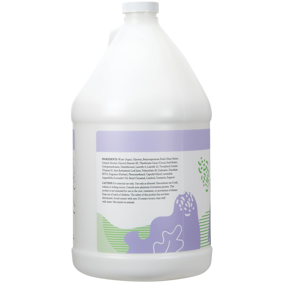 Ginger Lily Farms creamy lotion texture close-up showing fast-absorbing hydration
