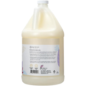 Ginger Lily Farms creamy texture close-up showing gentle lather and moisturizing feel