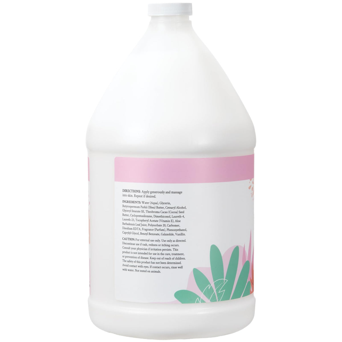 Ginger Lily Farms butter lotion texture spread to show lightweight absorption