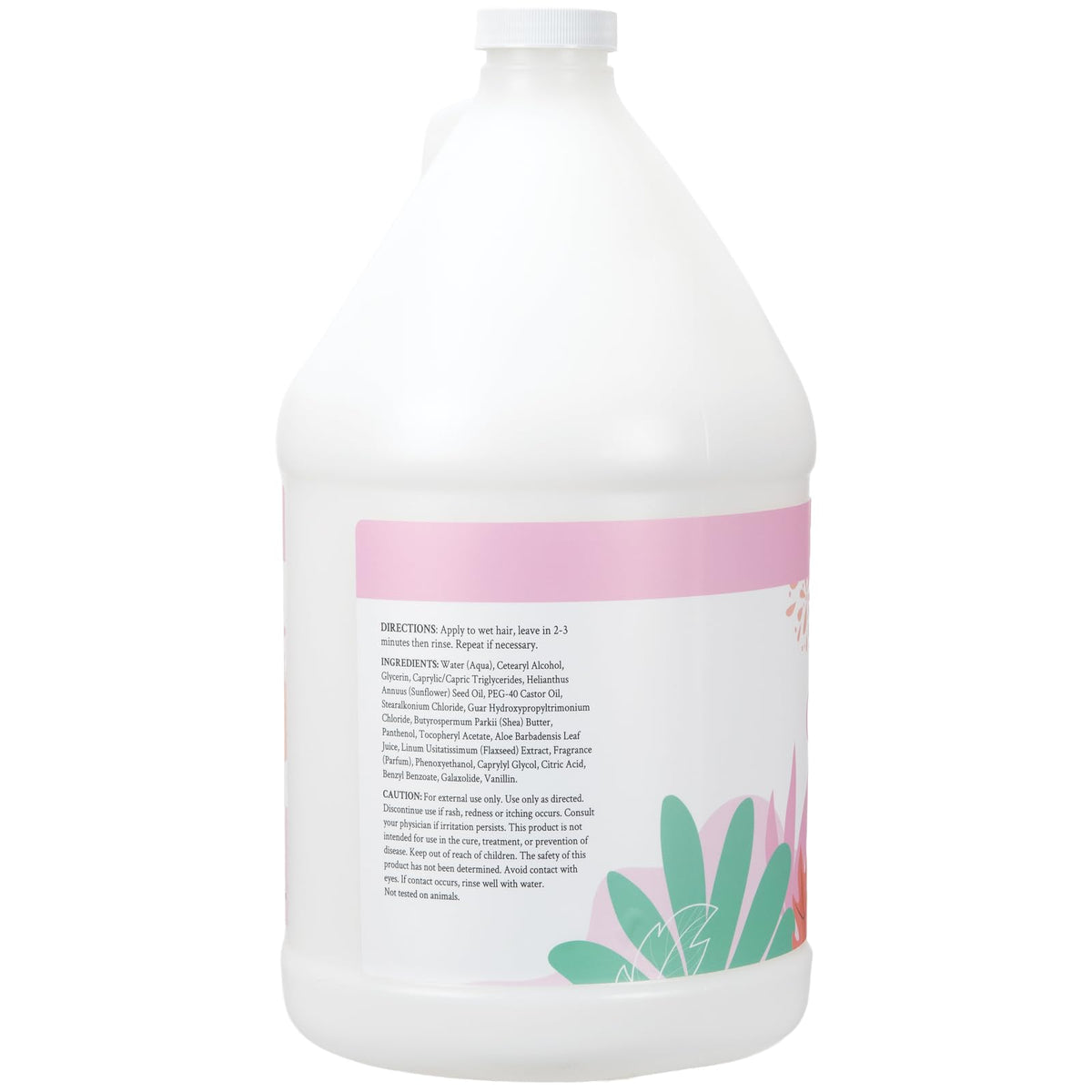Ginger Lily Farms creamy conditioner texture close-up showing smooth hydration