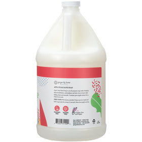 Ginger Lily Farms creamy lather texture demonstrating gentle hydration