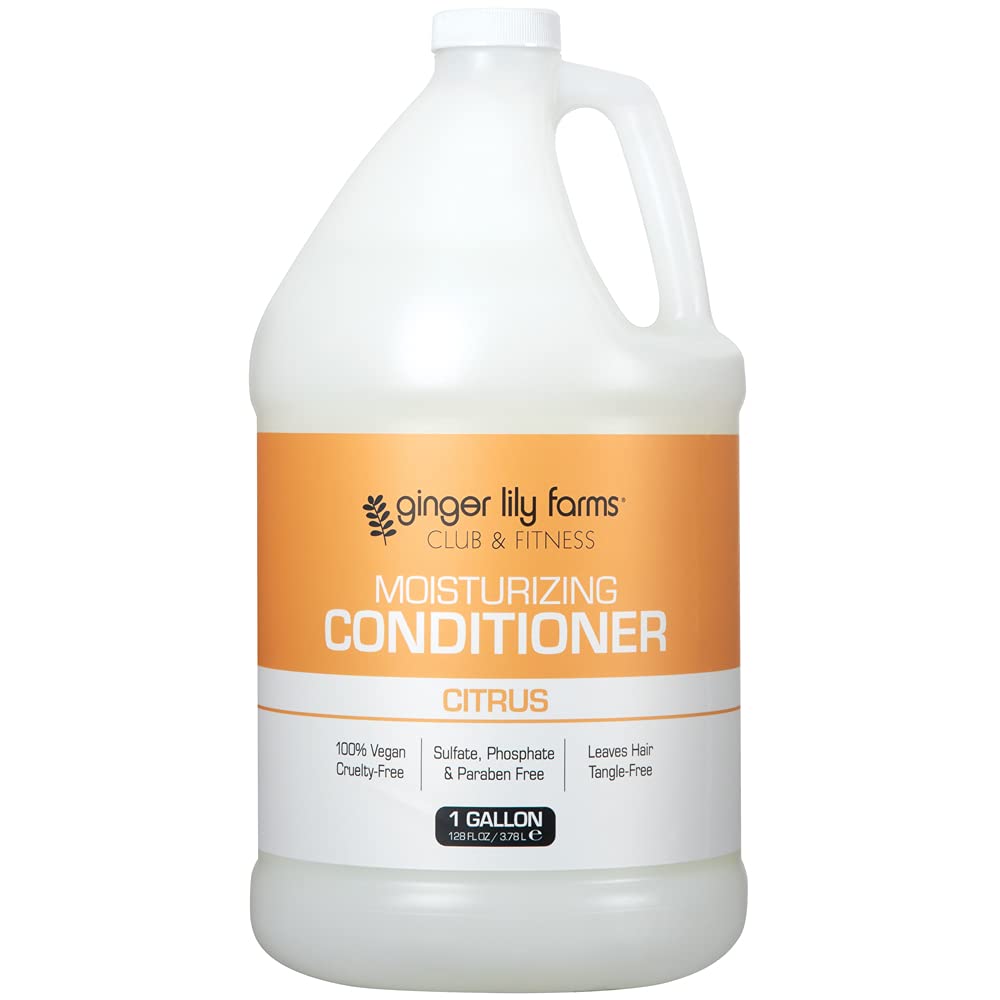 Ginger Lily Farms pouring from gallon into dispenser for efficient refills