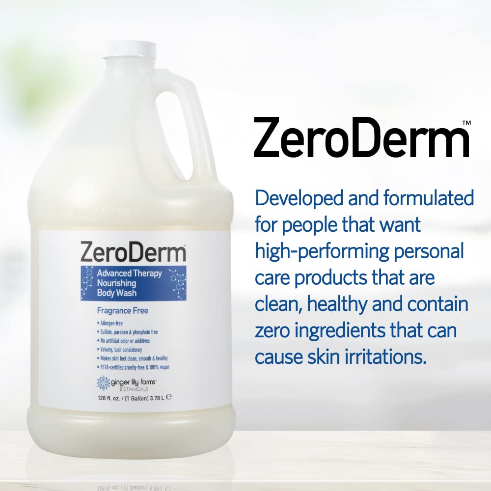 Ginger Lily Farms child using mild body wash for gentle daily cleansing