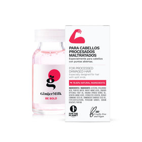 Ginger Milk ampoules laid out illustrating travel-ready single-dose convenience
