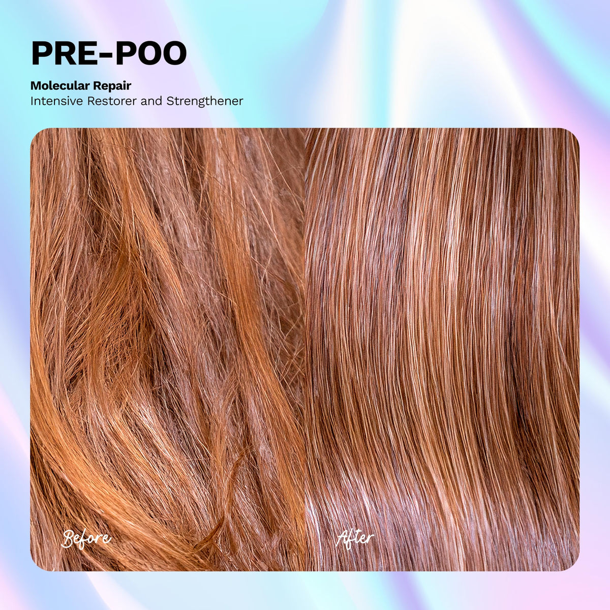 Ginger Milk Natural Care being applied on damp hair to reduce breakage