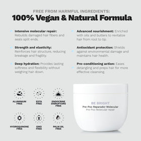 Ginger Milk Natural Care close-up label highlighting vegan, sulfate-free formula
