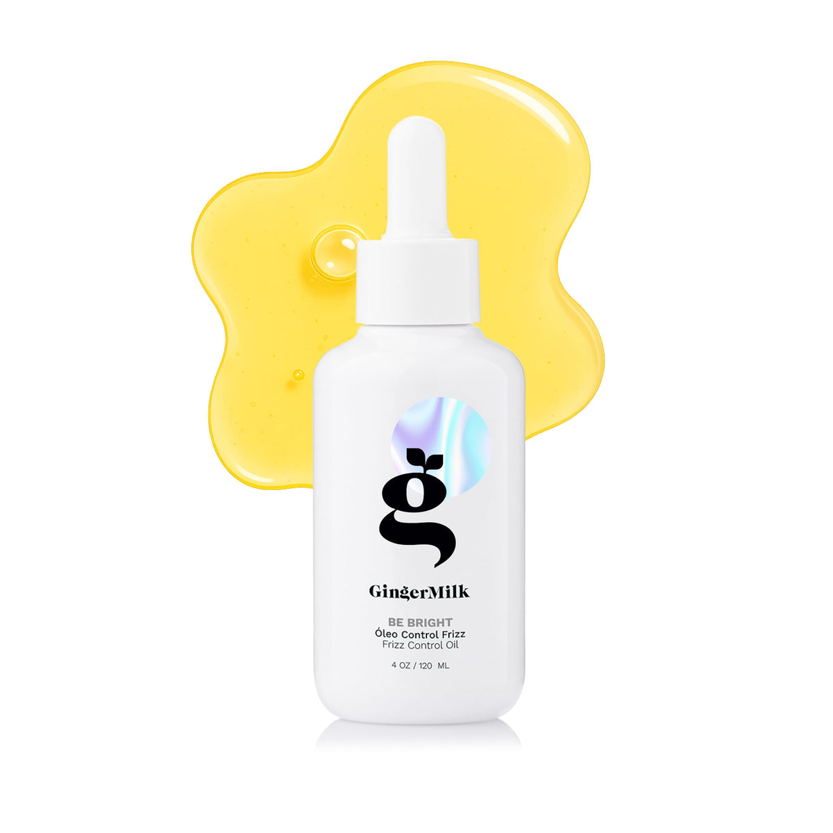 Ginger Milk front bottle showing sleek packaging and brand promise
