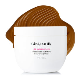 Ginger Milk front jar showing brand and product benefits