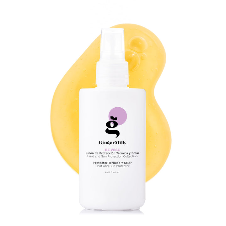 Ginger Milk front packaging showing clean protectant benefits and 6 oz size