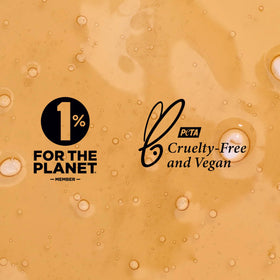 Ginger Milk Natural Care shampoo lathering on wet hair illustrating in-shower use benefits