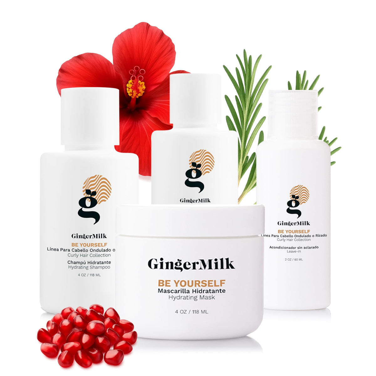 Ginger Milk travel kit front packaging showing complete set and convenience