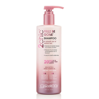 GIOVANNI front packaging showing product and smooth hair benefit