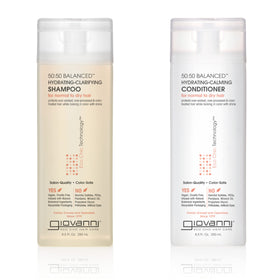 GIOVANNI front packaging showing both bottles and clear labeling for easy choice