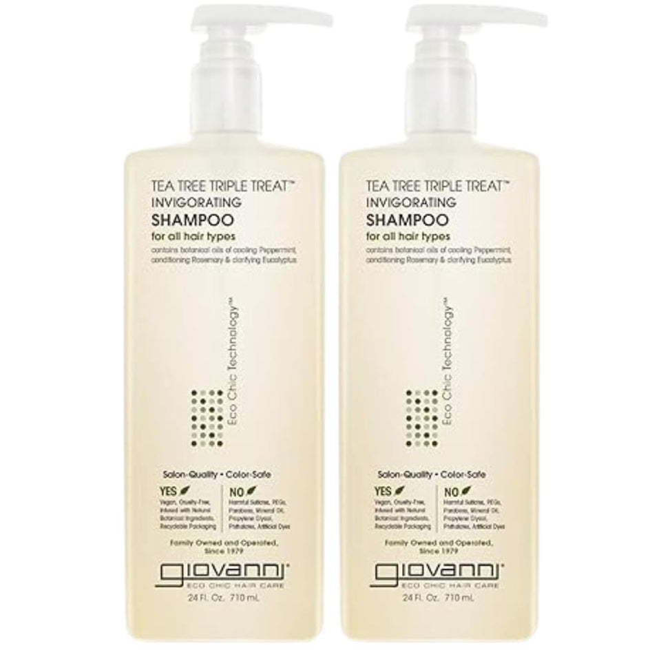 GIOVANNI front packaging 24 oz showing product benefits and size