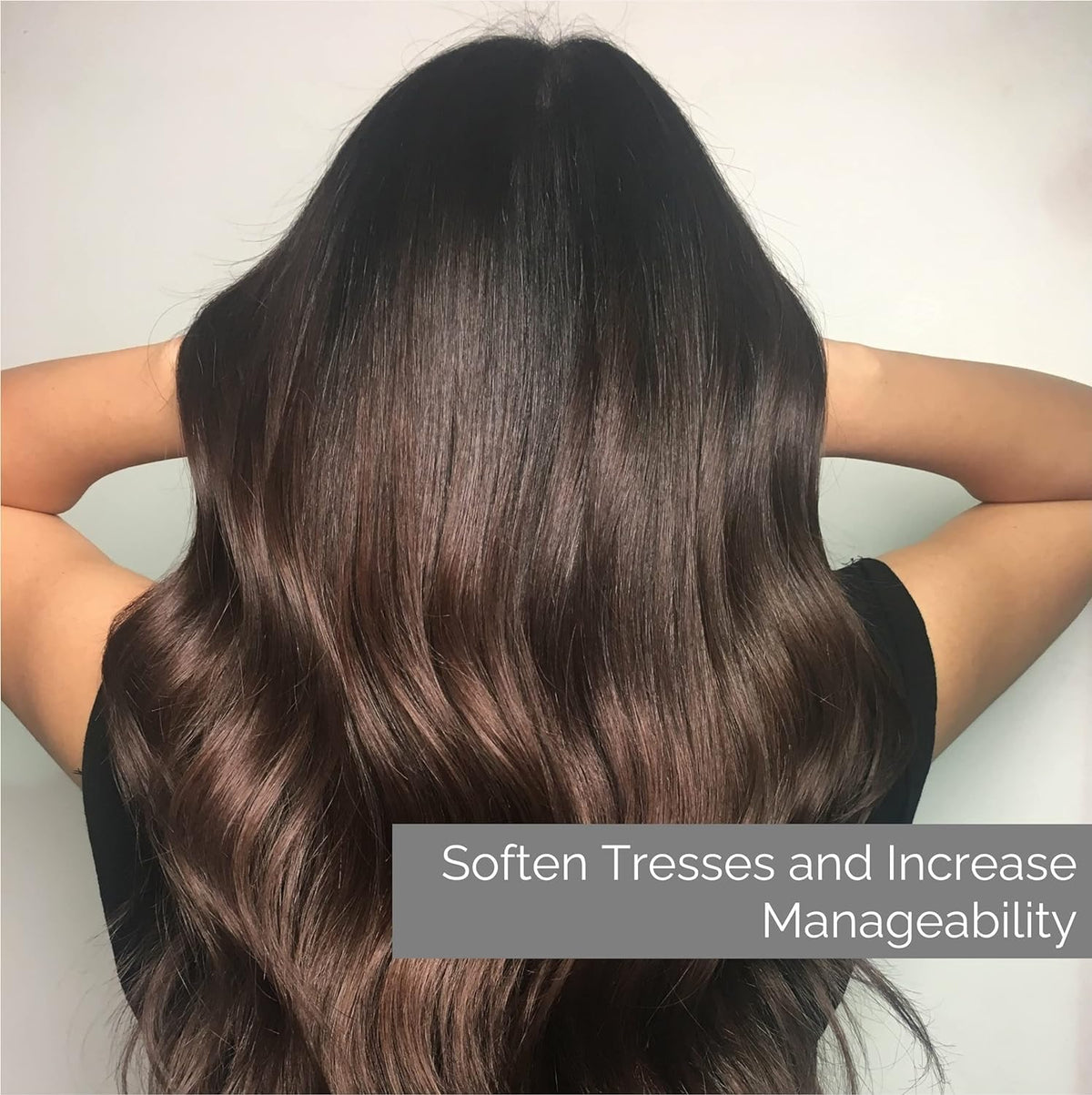 GIOVANNI Nutrafix applied onto damp hair to show treatment use and restoration