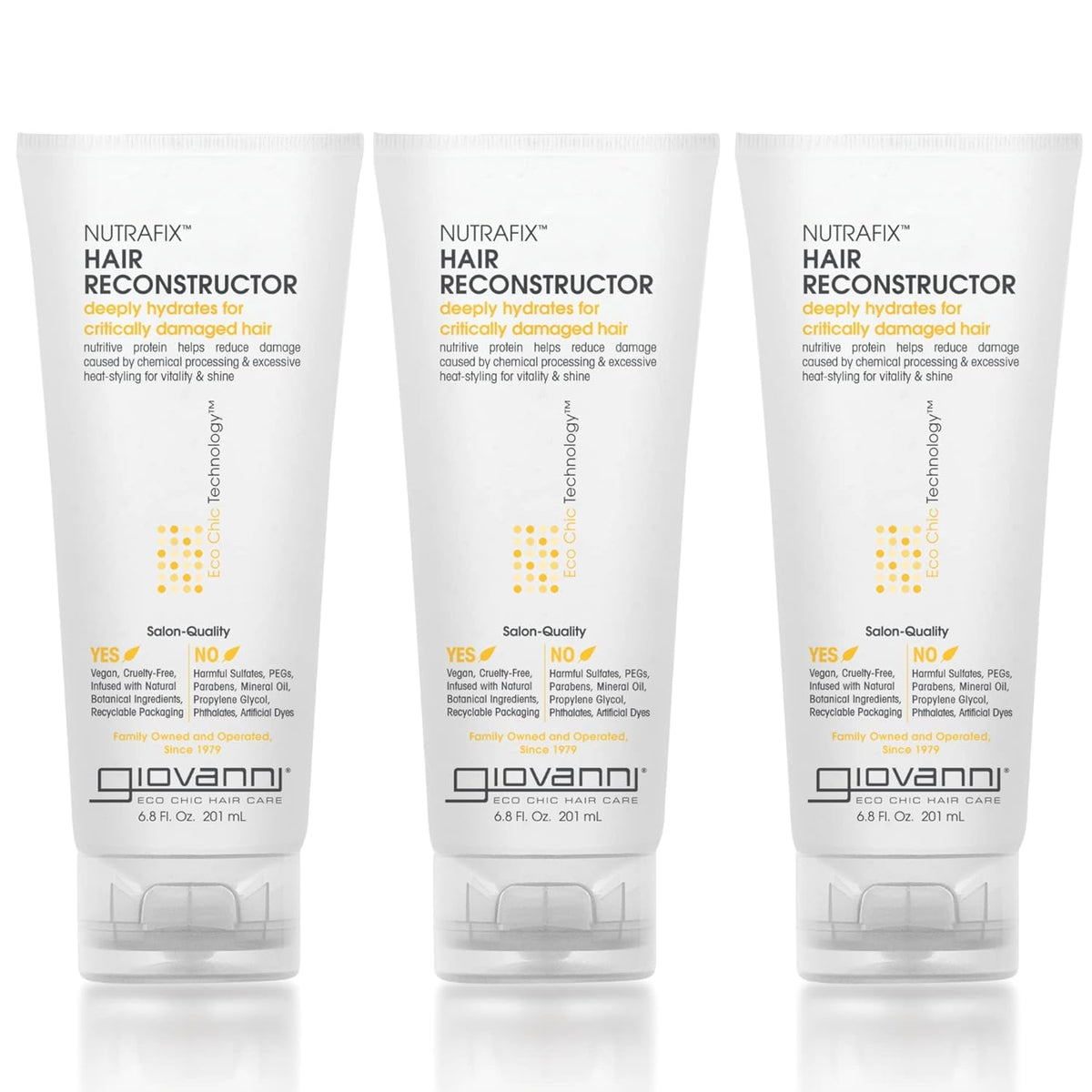 GIOVANNI Nutrafix front packaging showing product benefits and size