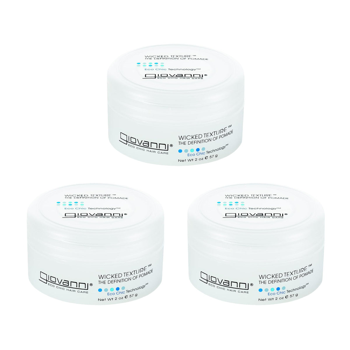 GIOVANNI front jar image showing label and compact size for travel-friendly styling