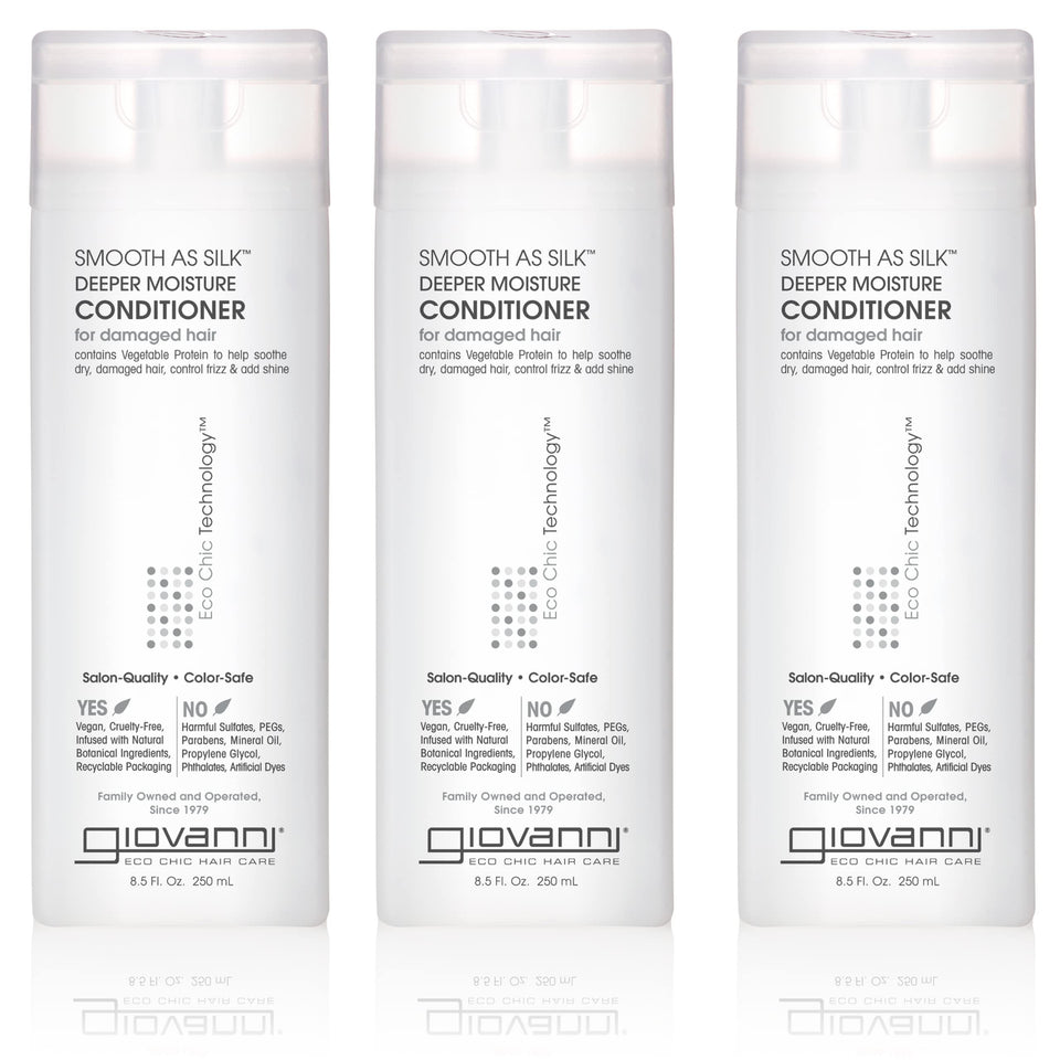 GIOVANNI front packaging showing product name and benefits for easy identification
