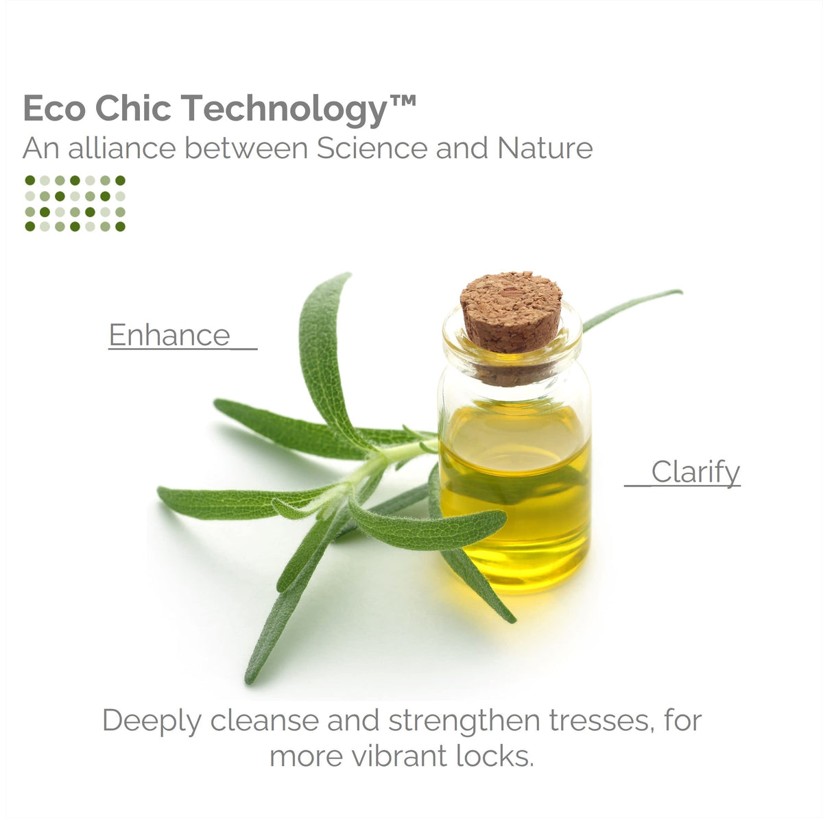 GIOVANNI label close-up highlighting tea tree and botanical ingredients