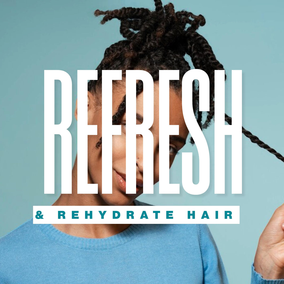 GIRL+HAIR scalp refresh in use showing soothing scalp hydration benefit
