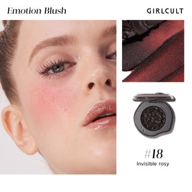 GIRLCULT branded hand mirror shown folded for convenient touch-ups
