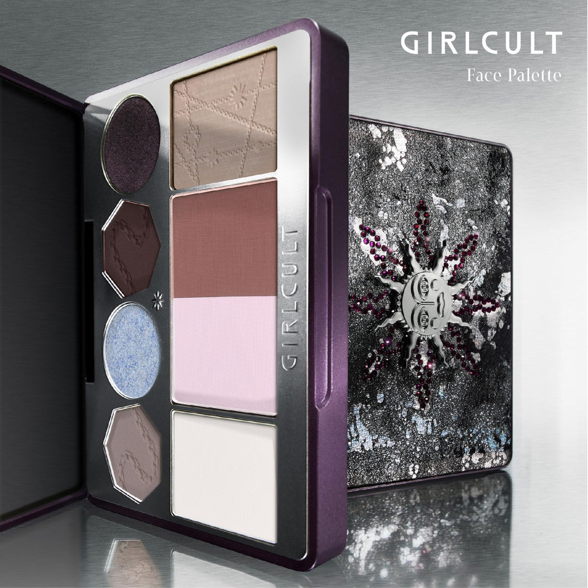 GIRLCULT bronzer blush and highlighter detail creating natural sculpted glow