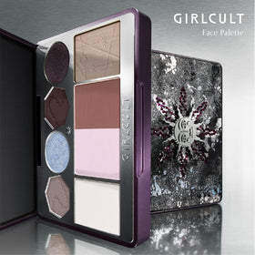 GIRLCULT bronzer blush and highlighter detail creating natural sculpted glow