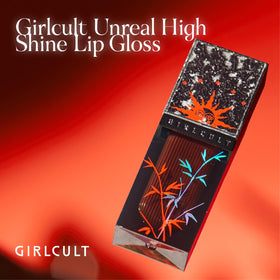 GIRLCULT lip application close-up wearing J75 showing plump shine benefit natural tint