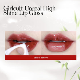 GIRLCULT layered over lipstick highlighting intensified shine and color boost
