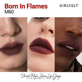 GIRLCULT open tube label detail indicating product name and shade information
