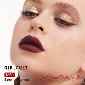GIRLCULT texture swatch revealing velvet mousse finish and buildable color