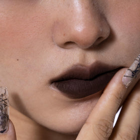 GIRLCULT texture swipe on arm highlighting velvet finish and buildable coverage benefit