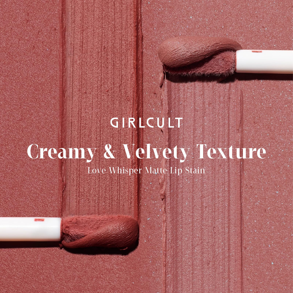 GIRLCULT before and after lips showing blurred soft matte transformation