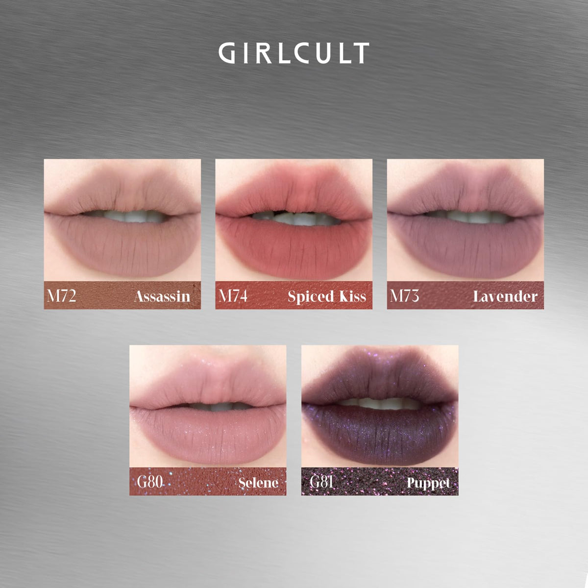 GIRLCULT label and ingredient panel highlighting formulation transparency
