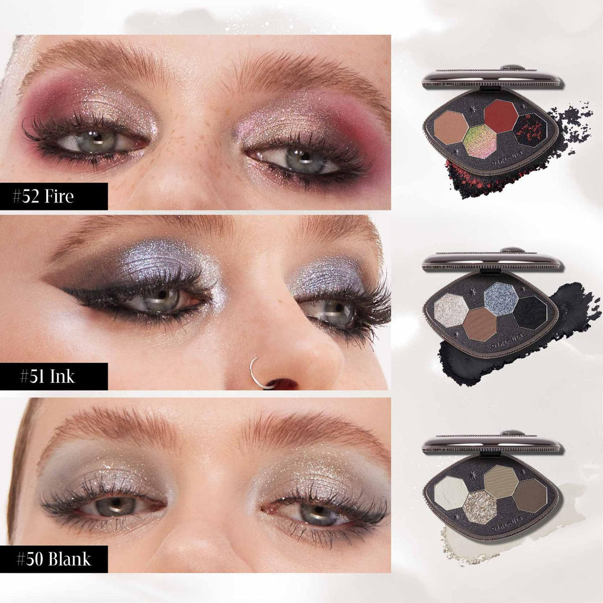 GIRLCULT palette next to hand showing compact size and purse-ready portability