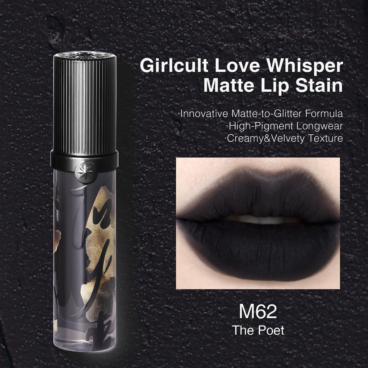 GIRLCULT close-up of mousse texture highlighting smooth application benefit