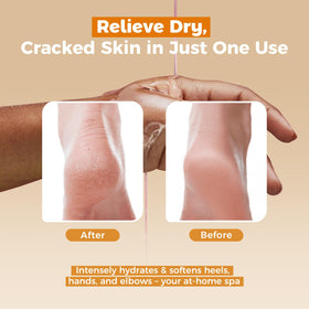 GIRLEARLE peeling off wax layer displaying clean removal without sticky residue