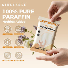 GIRLEARLE single 200g block close-up illustrating easy-to-handle refill convenience