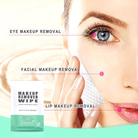 Gisdo single unwrapped wipe displayed flat for quick cleansing benefit