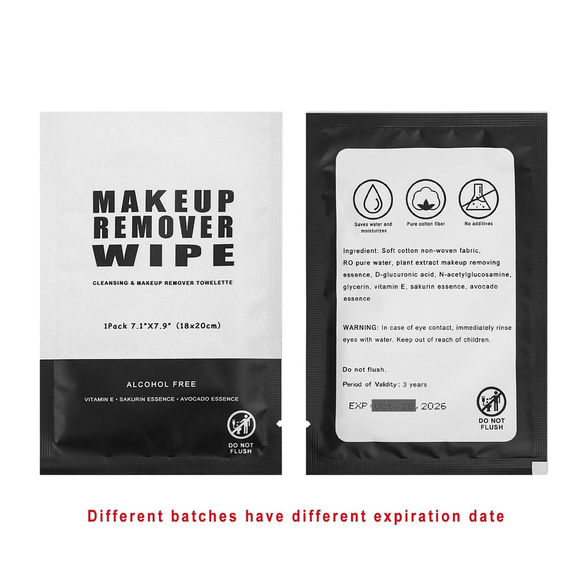 Gisdo wipes packed inside a travel bag showing convenience benefit