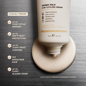Gisou honey ingredient visual highlighting nourishment and shine