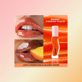 Gisou lip oil applicator closeup demonstrating smooth wand and precise application