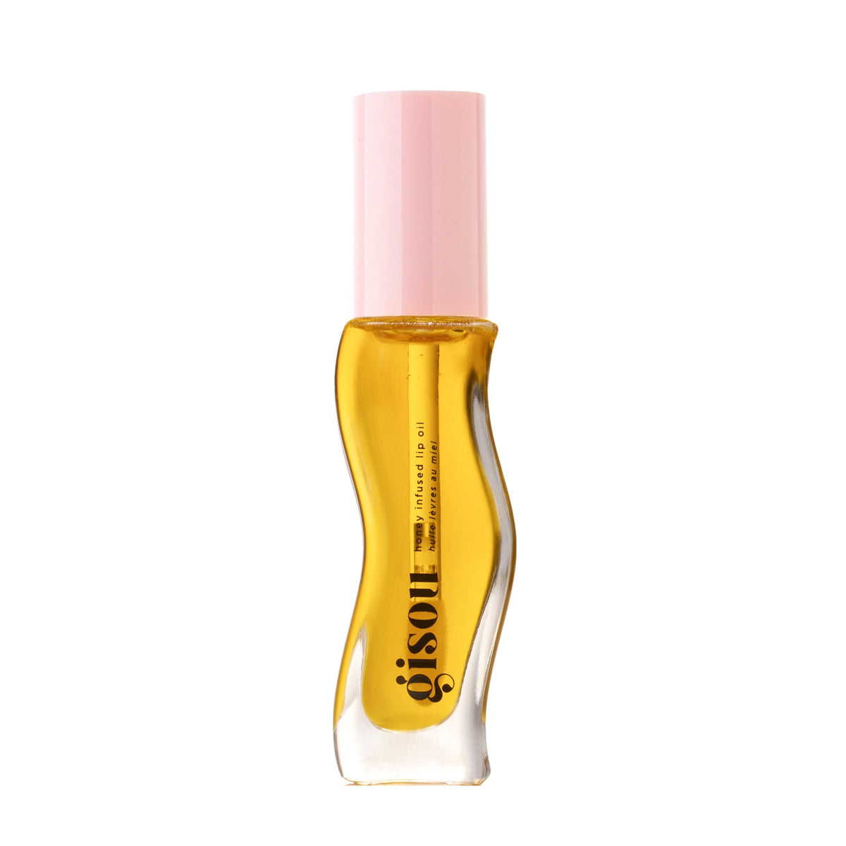Gisou front packaging showing Fresh Honey shade and glossy finish benefits