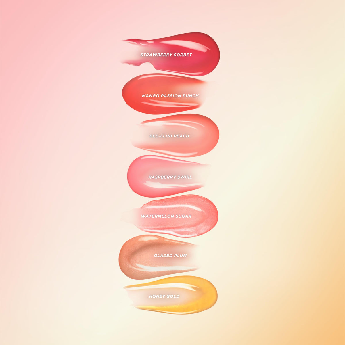 Gisou lip oil 8ml beside coin for scale, travel-friendly hydrating size