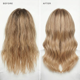 GK HAIR back label ingredients view highlighting gentle formula
