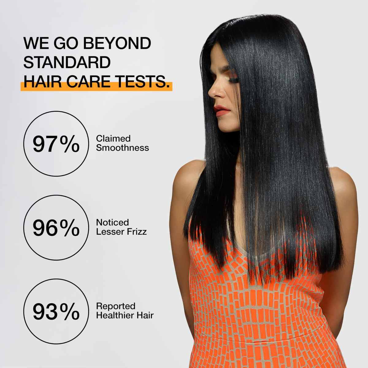 GK HAIR application brush applying treatment showing easy at-home use benefit
