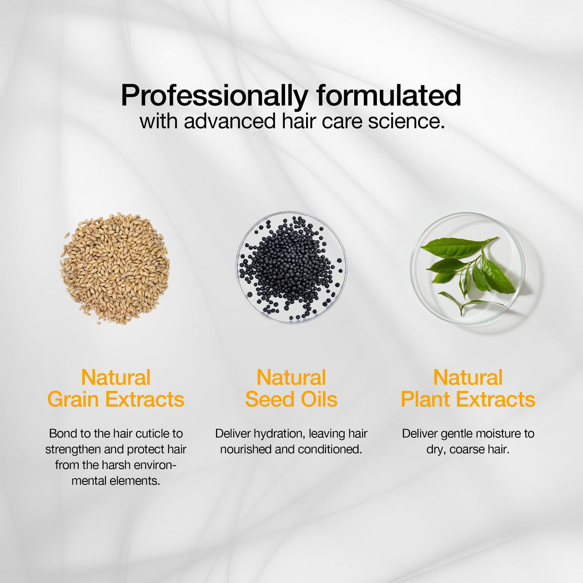 GK HAIR before and after hair comparison, demonstrates improved shine and manageability